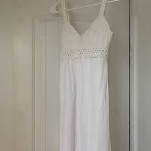 NWT white dress XS